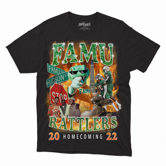 FAMU Homecoming Black Graphic T-Shirt