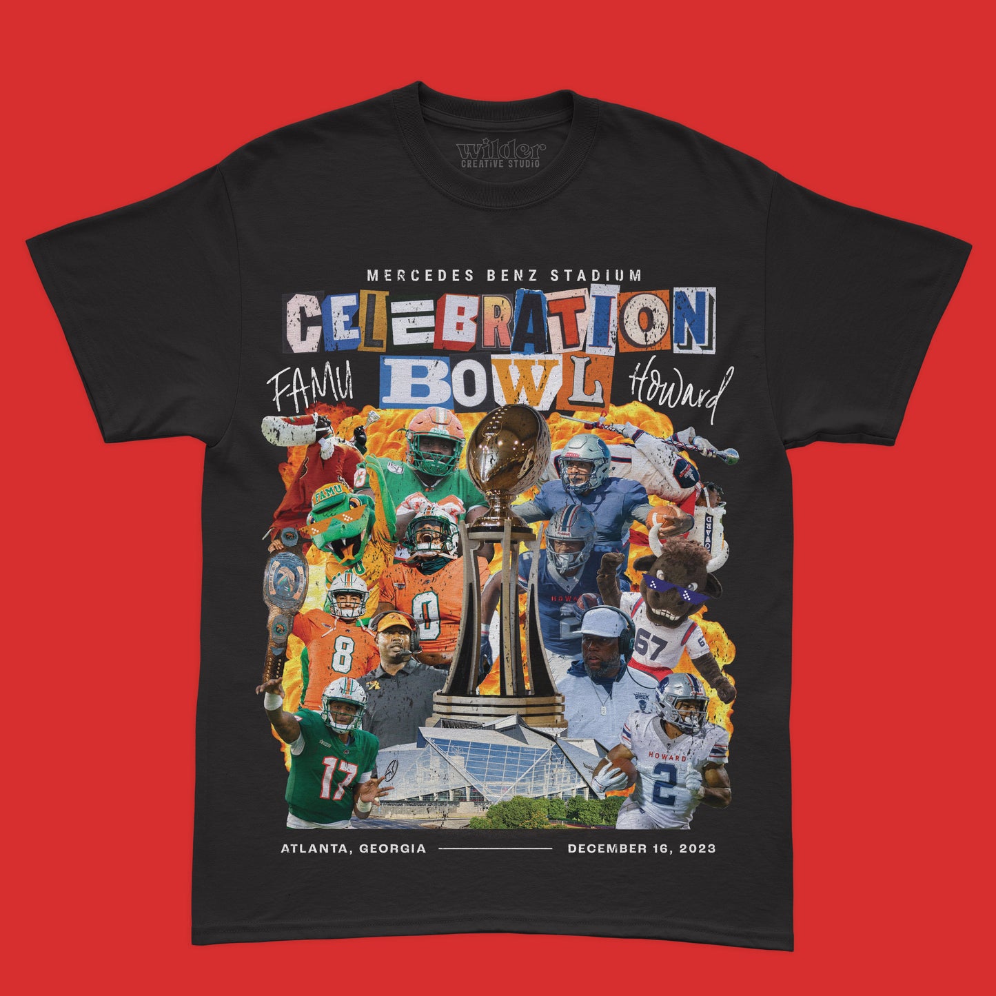 2023 FAMU vs HOWARD Celebration Bowl T-Shirt