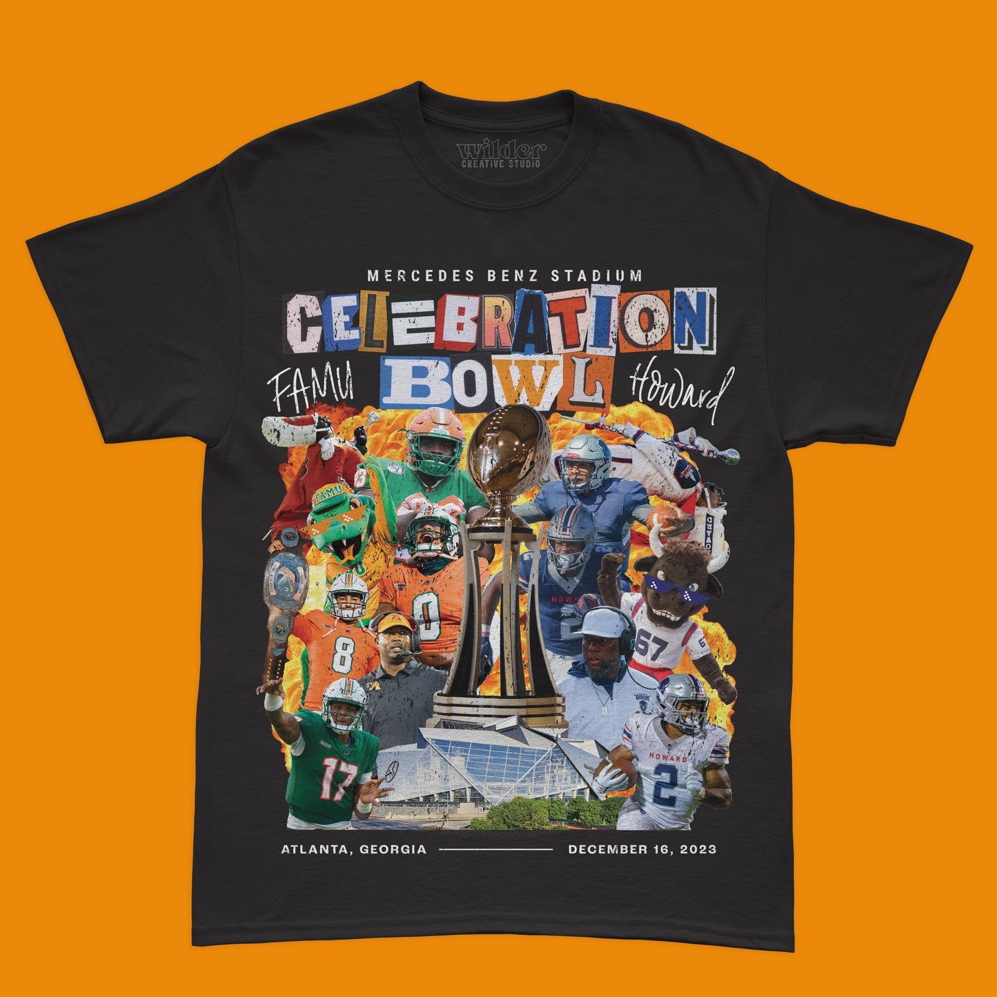 2023 FAMU vs HOWARD Celebration Bowl T-Shirt