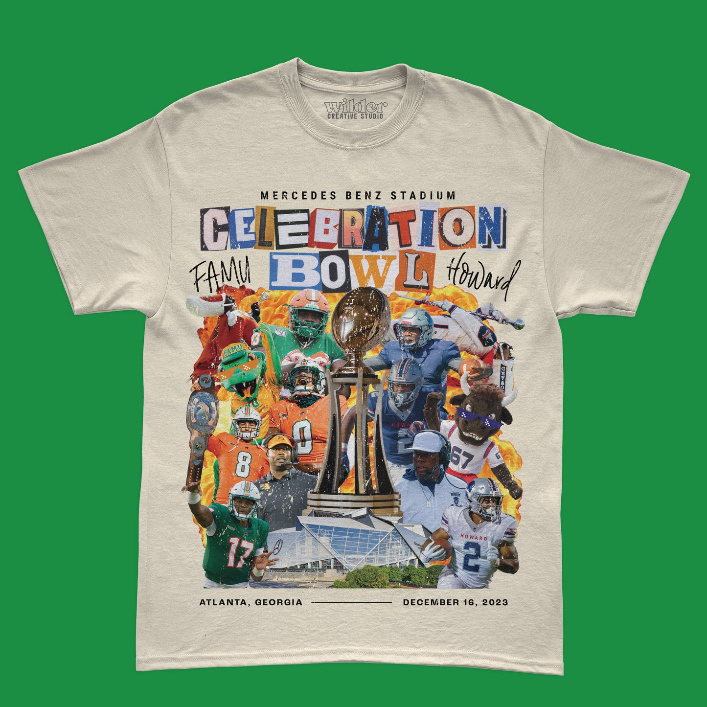 2023 FAMU vs HOWARD Celebration Bowl T-Shirt