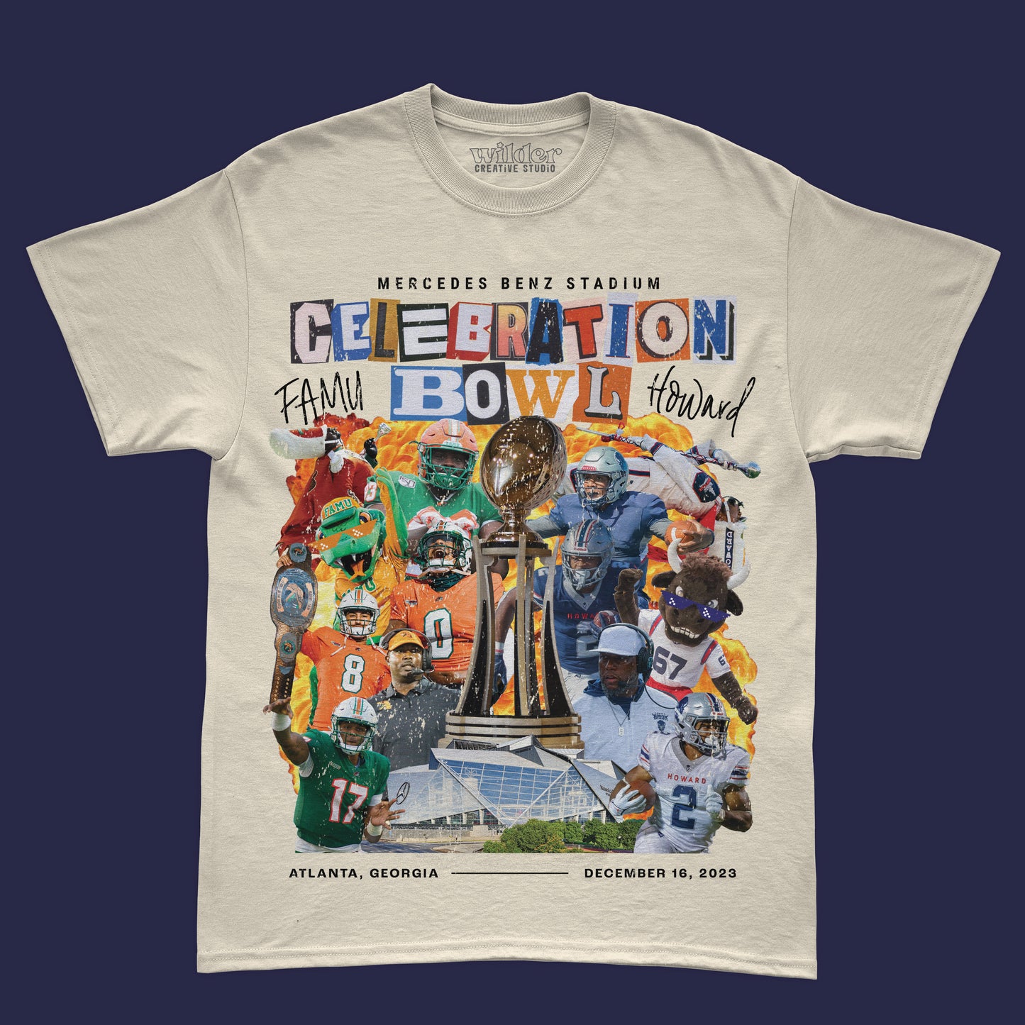 2023 FAMU vs HOWARD Celebration Bowl T-Shirt