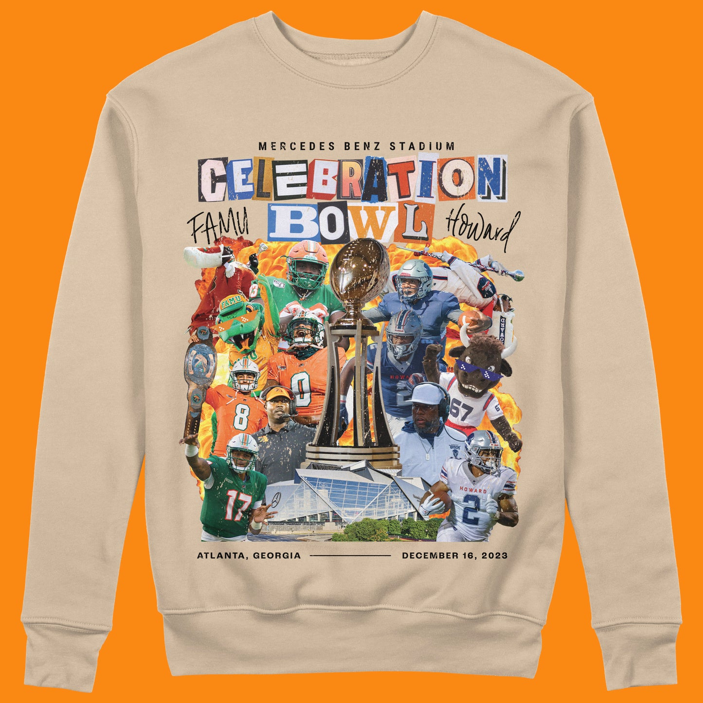 2023 FAMU vs HOWARD Celebration Bowl Crewneck