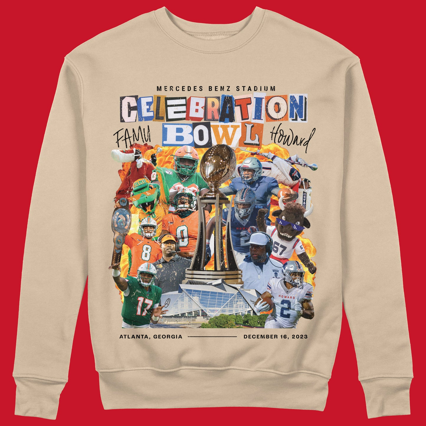 2023 FAMU vs HOWARD Celebration Bowl Crewneck